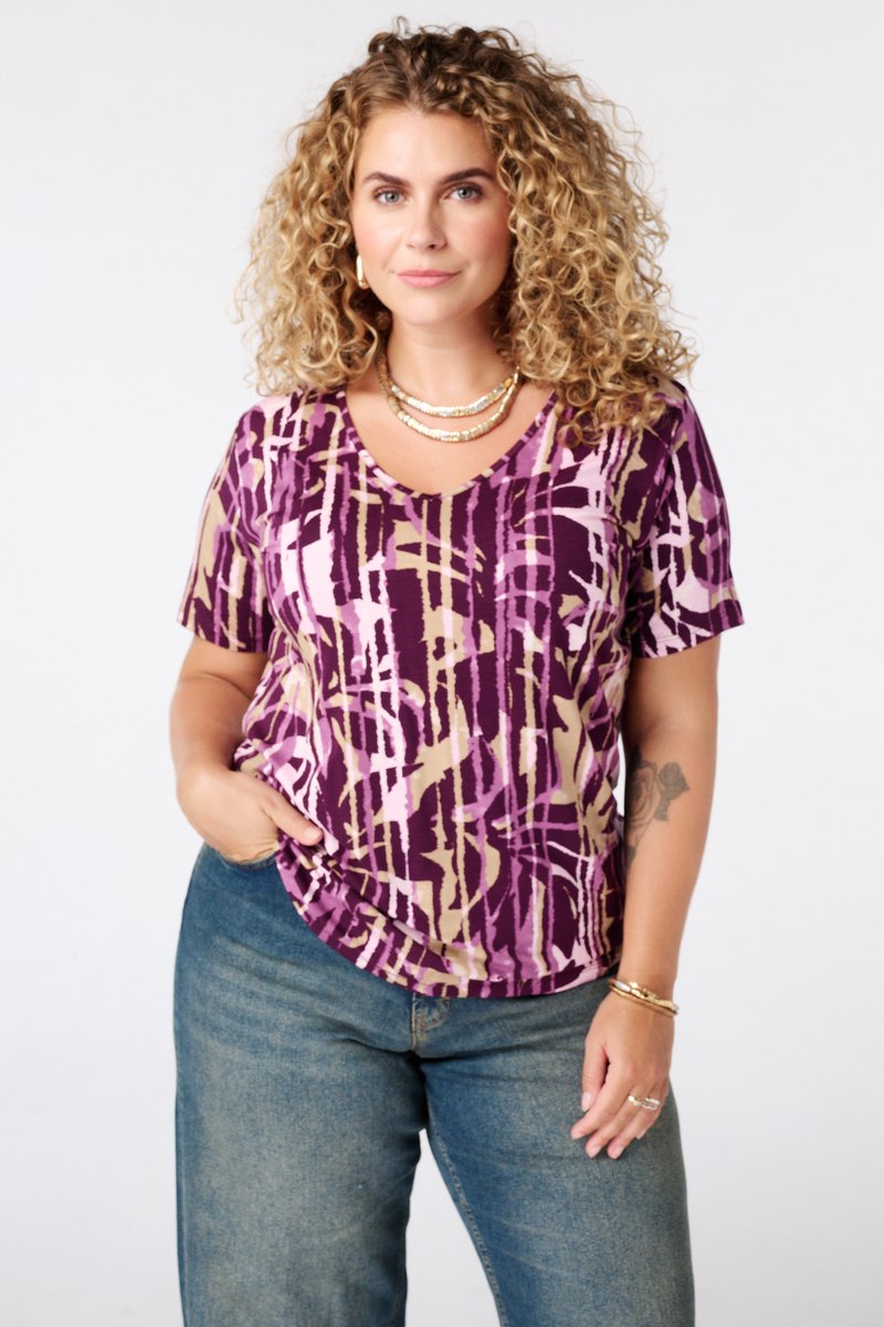 MS Mode T-shirt T-shirt met print