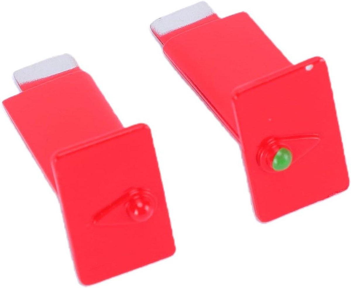 RC Helikopter Zijvleugelset - Beschermende Vleugels - Onderdelen Vervangen - Eenvoudige Installatie - 17 x 11 x 2 cm - Rood