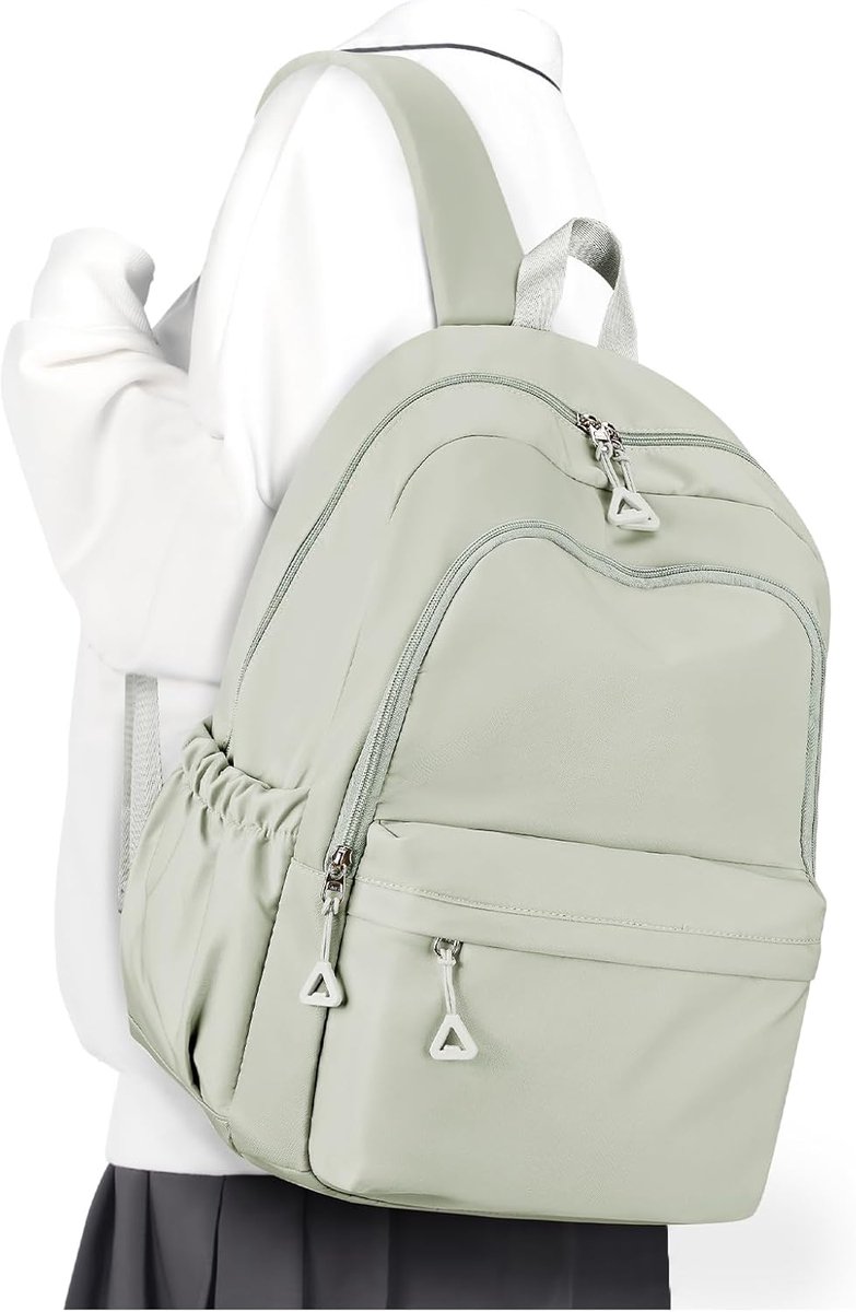 Rugzak - Schoolrugzak voor Tieners en Volwassenen - Waterdichte Laptoprugzak - 15.6 inch - Lichtgewicht en Stijlvol - Groen