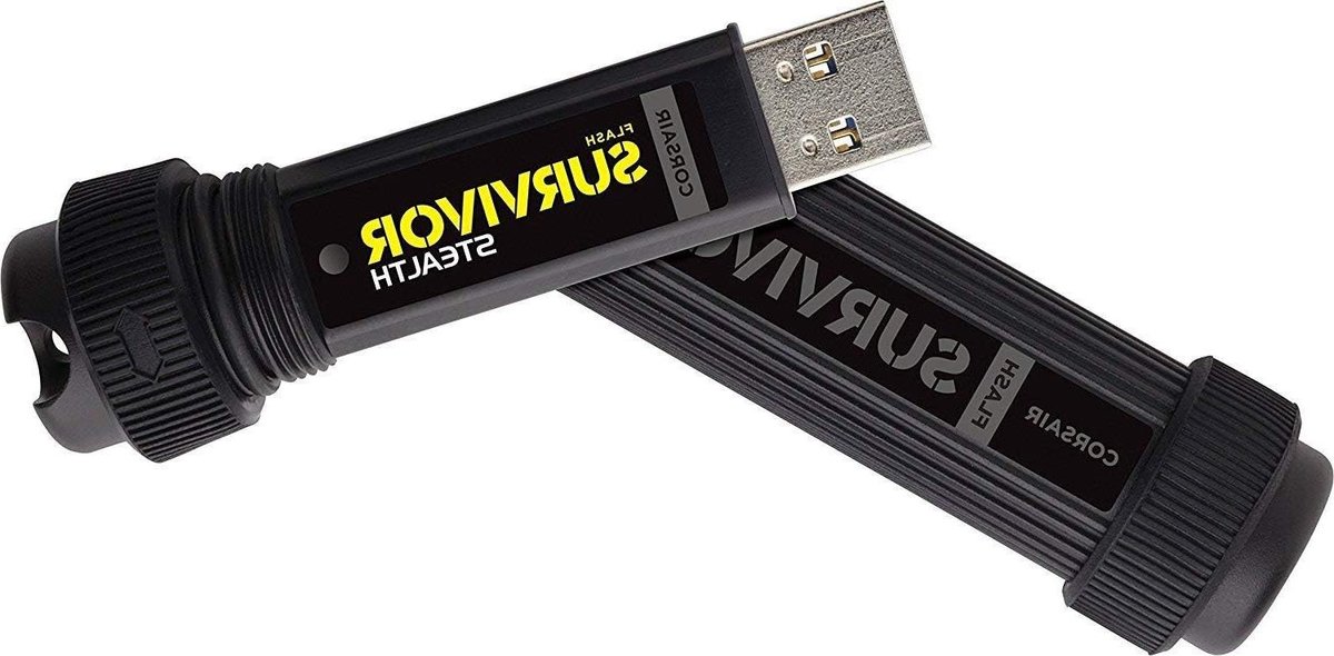 USB Geheugenstick - USB Stick Flash Drive - Bestanden Opslaan - Robuuste Aluminium Behuizing - 256 GB - Zwart