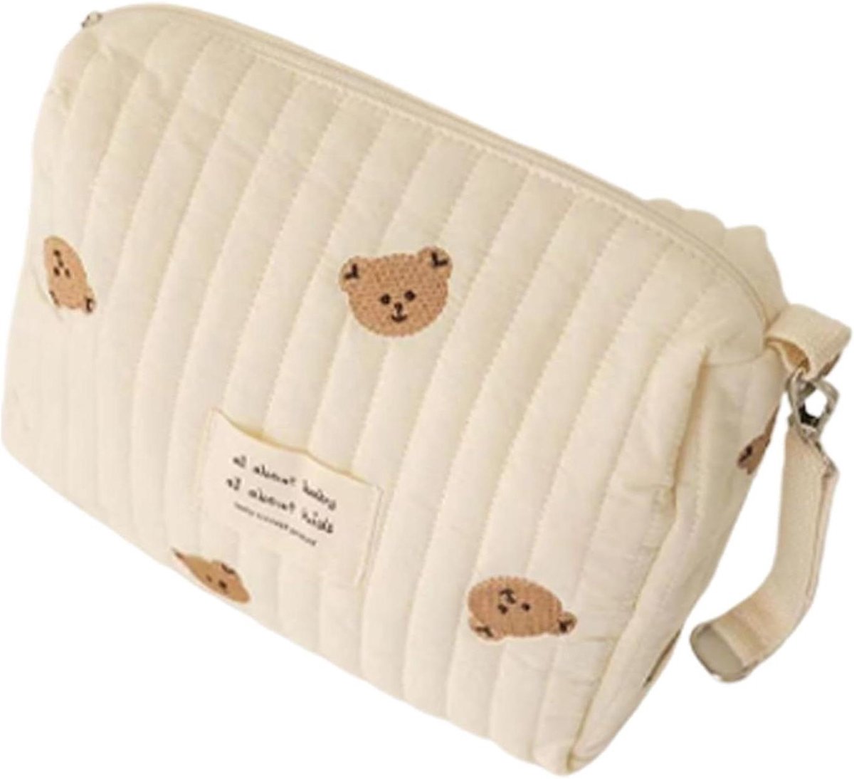 Baby Luiertas Organizer - Opbergtas Baby - Baby Spullen Meenemen - Sterke Rits - 25x17x10 cm - Cartoon