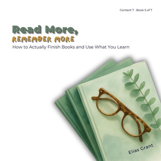 Read More, Remember More - cover