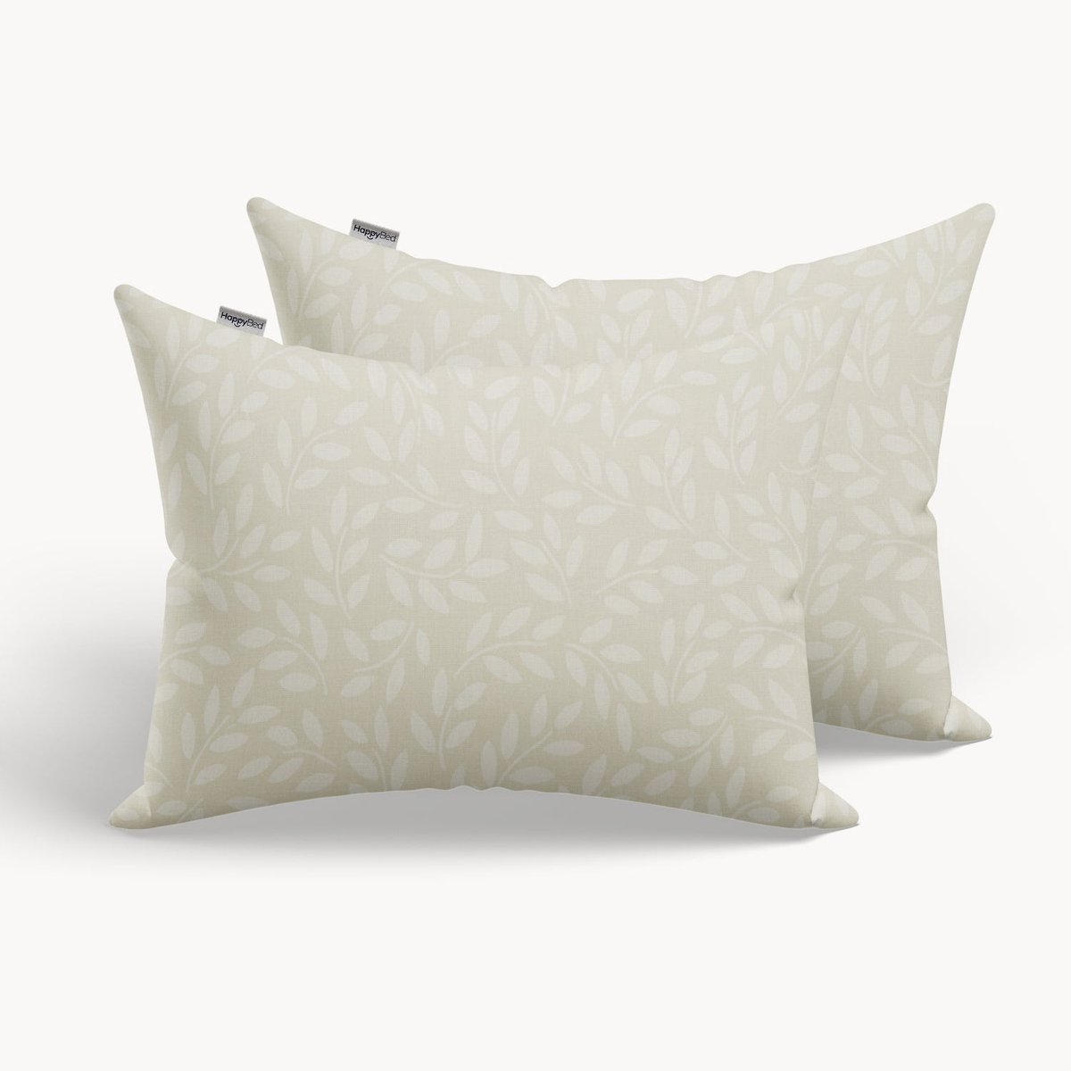 HappyBed Kussenslopen Sand Drift 60x70 cm - Kussensloop set 2 stuks - 100% Katoen - Ultieme slaapcomfort