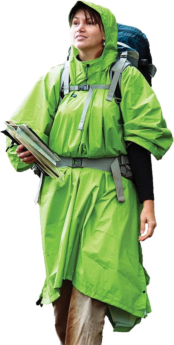 Tarp poncho regenjas, uniseks, volwassenen