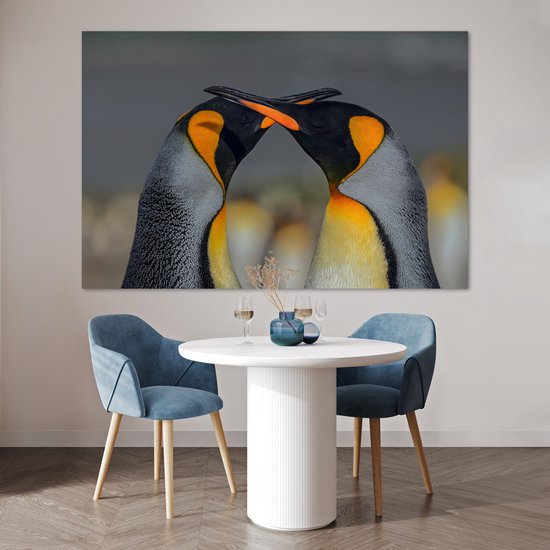 Pingouins amoureux kussen à bec 180x120 cm XXL / Groot format!