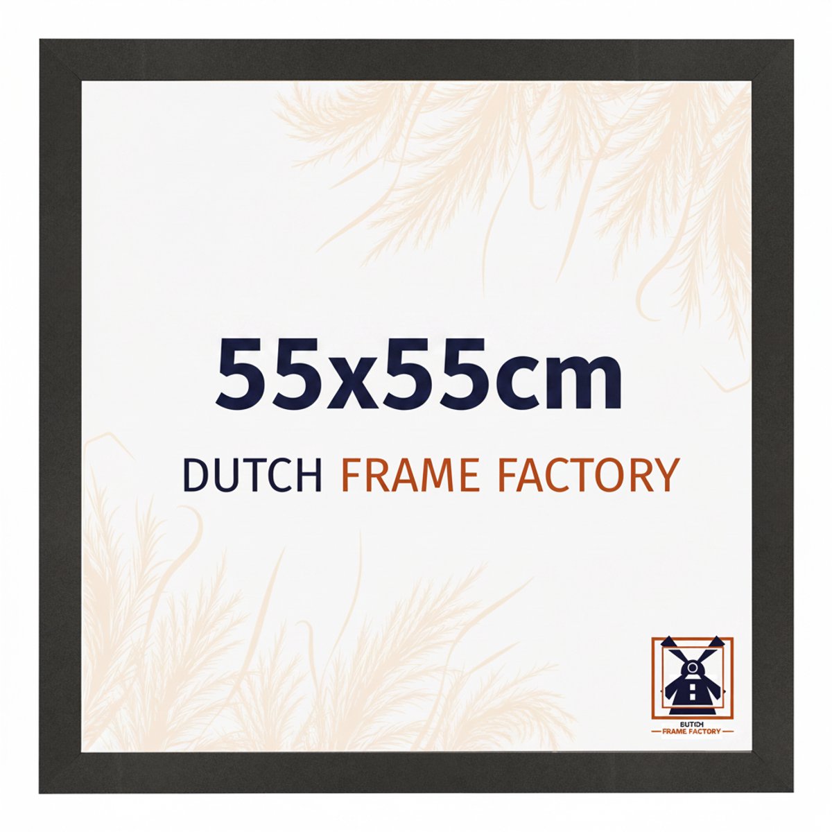 Fotolijst 70x100 cm - MDF - Wit Hoogglans - Benno