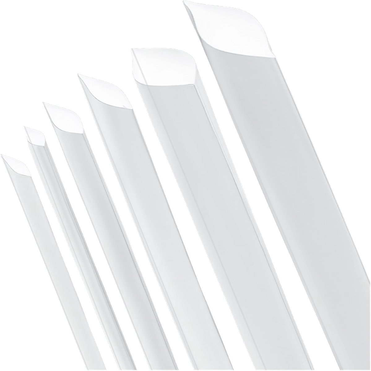 Krimpkous per meter transparant met lijm Ø2inch (52mm) 4ft (1,2meter) krimpverhouding 4:1 set polyolefine voor het isoleren van kabels soldeerverbindingen ongelabeld