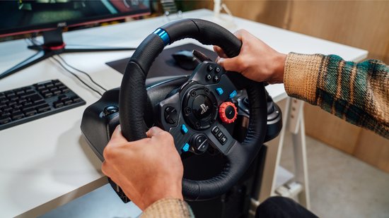 Logitech G29 - Gaming Stuurwiel - Driving Force - Racing + Pedalen - PS4, PS5 & PC