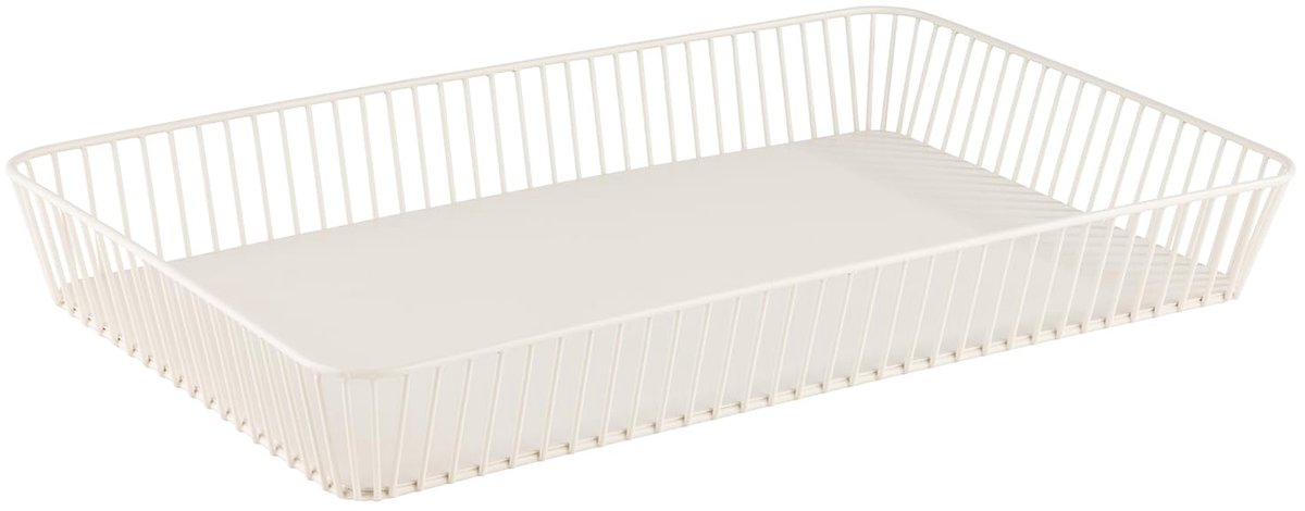 Mand -URBAN- in whisper wit 53 x 32,5 cm, hoogte 7,5 cm