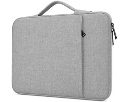 Thijox - ProElife 13-inch Laptophoes voor MacBook Air & iPad Pro - Reisbestendige Draagtas - Multifunctionele Sleeve - Grijs - Voor school, thuis, kan