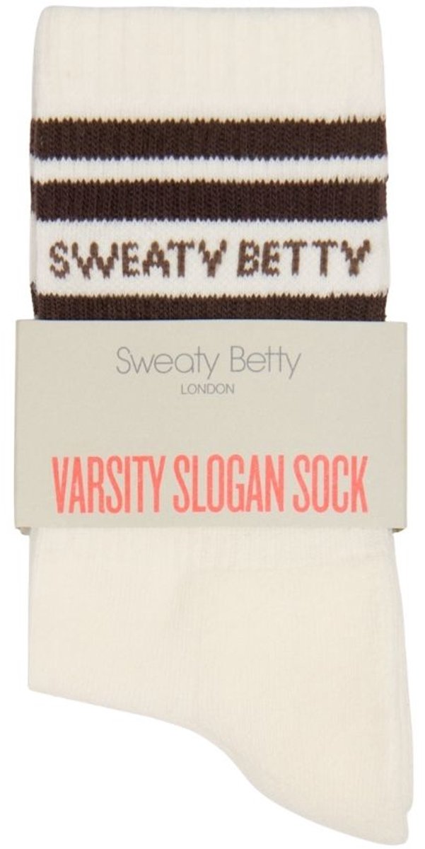 Sweaty Betty Varsity Slogan Socks - Maat 2/5