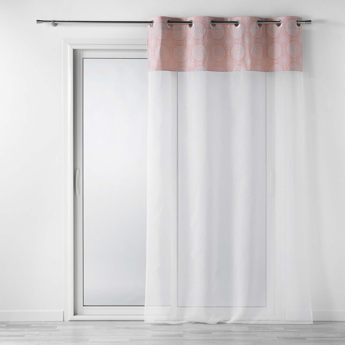 Gordijn, roze, 140 x 240 cm