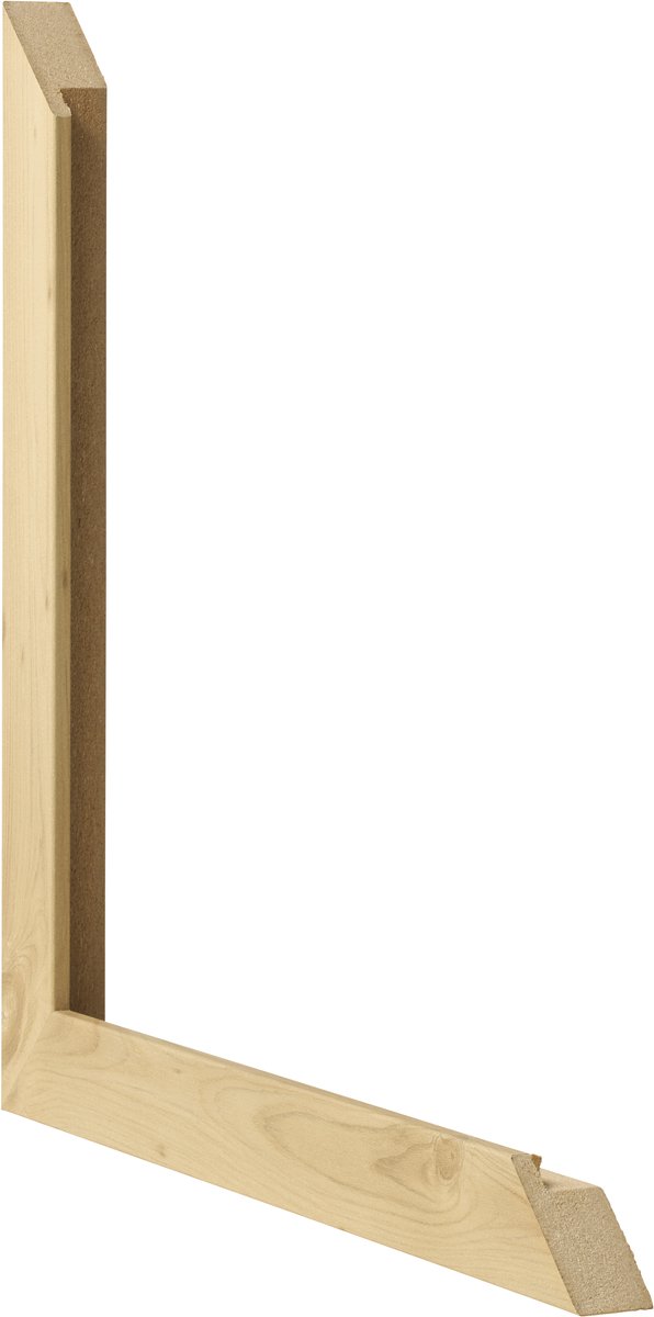 Fotolijst 20x28 cm - MDF - Dennen Houtnerf - Benno