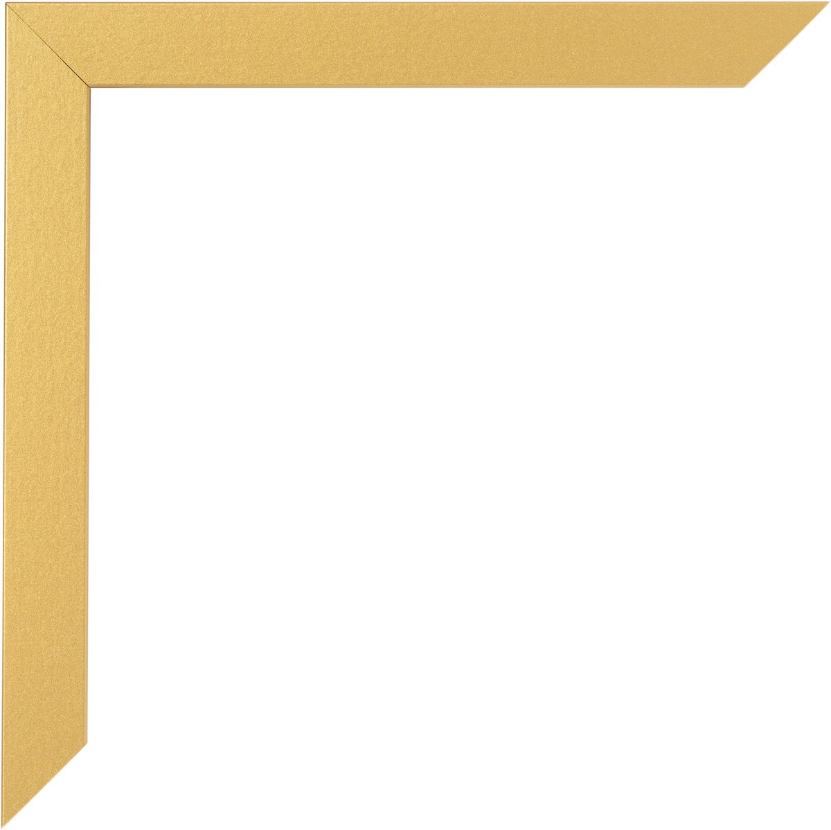 Fotolijst 35x35 cm - MDF - Goud Mat - Benno