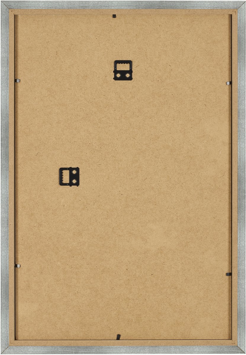Fotolijst 60x90 cm - MDF - Zilver Antiek - Benno