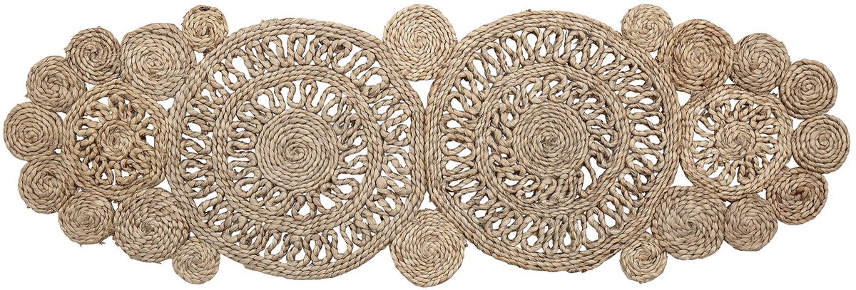 Tafelloper, natuur, jute