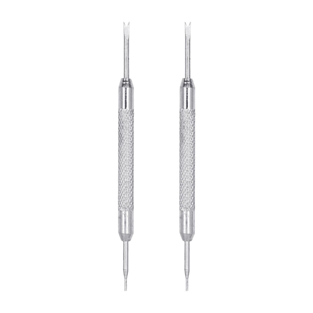 Dailygoods- Spring Bar Tools - Horloge Reparatie Gereedschap Set - 2 Stuks - Roestvrij Staal - Universeel - Handig Voor Aanpassen Armband