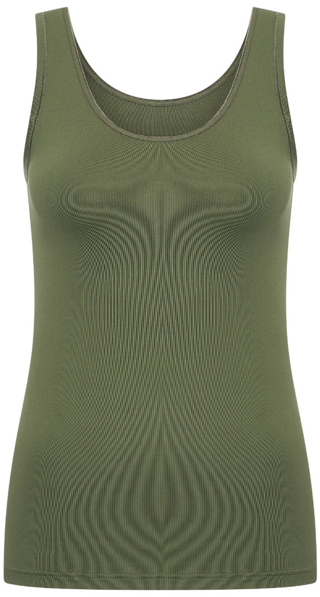 RJ Pure Color Dames Hemd Donkergroen XXL