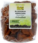 Zak met gedroogde Boerjan Bloeddruk abrikozen, 500g, A-kwaliteit.