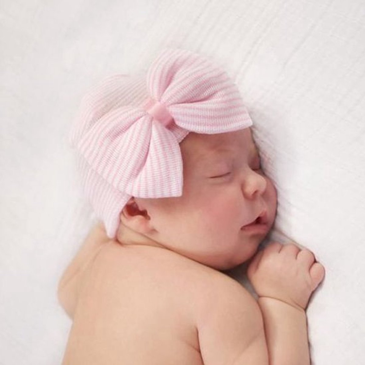 SPHProducts - Pasgeboren Ziekenhuis Hoed - Baby Hoed Cap - Zachte