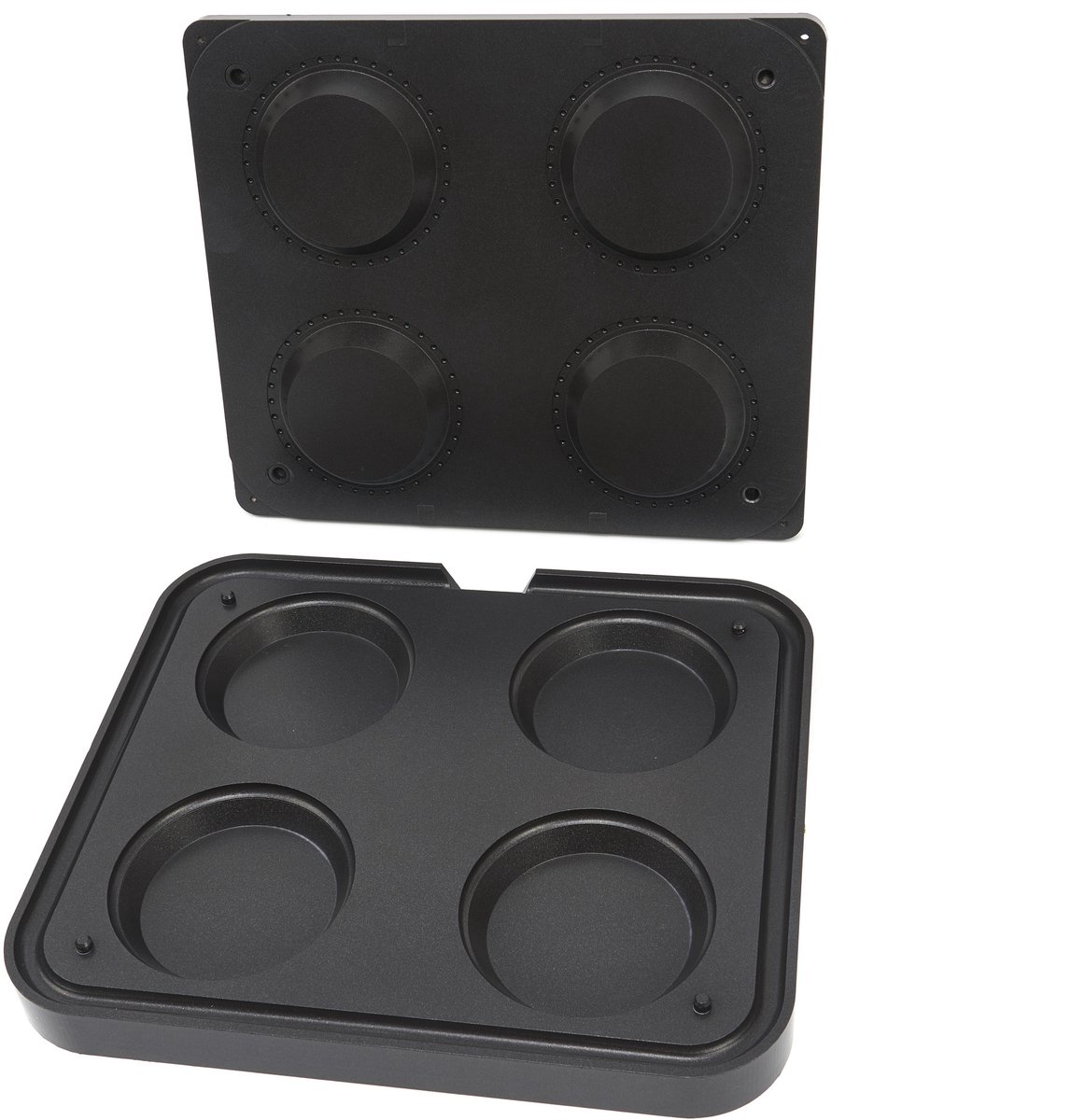 Tartelette Vorm - Rond - 124/ 100 mm - 4 stuks