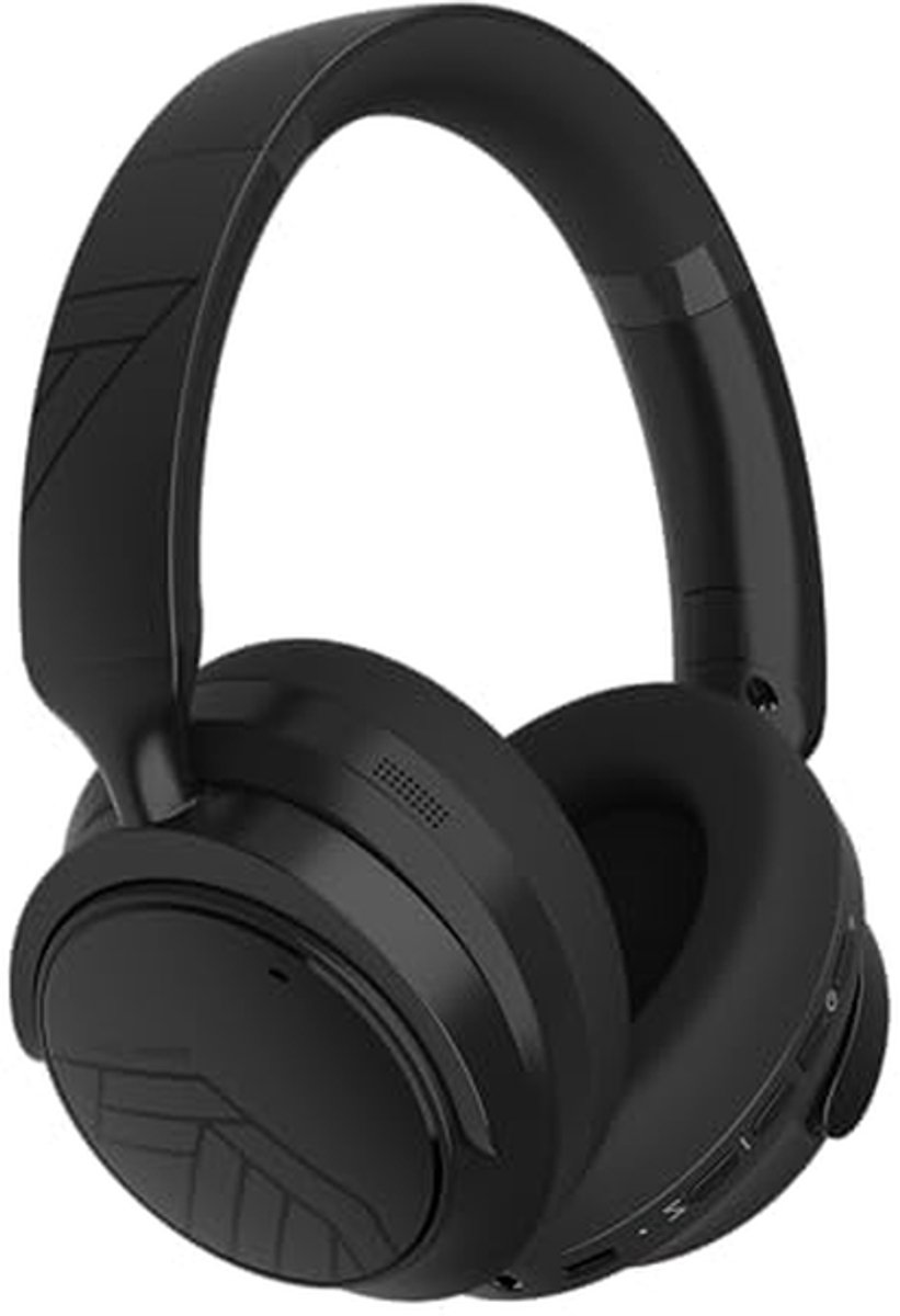 Bluetooth Koptelefoon - Over-ear headset - Muziek luisteren - Active Noise Cancelling - 70 uur batterij - Zwart