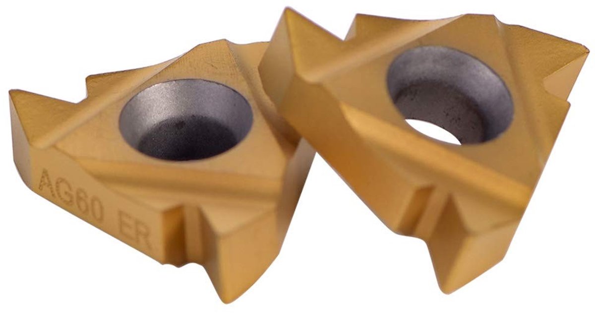 Dailygoods- CNC Tips 10 Stuks - Wolfraamcarbide Inserts - Snijder Gereedschap - Draaibank Accessoire - Duurzaam Gebruik - Roestvrij Staal Compatibel - Snij-inserts