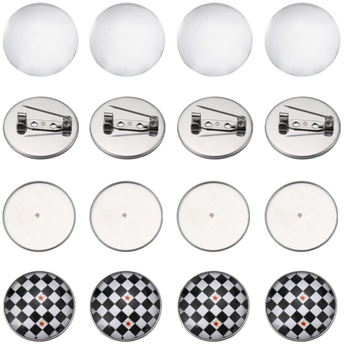 Dailygoods - 40 Stuks Cabochon Bezel Instellingen voor Ambachten