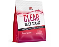 XXL Nutrition Clear Whey Isolate - Aardbei Kers - Eiwitpoeder - 500 g