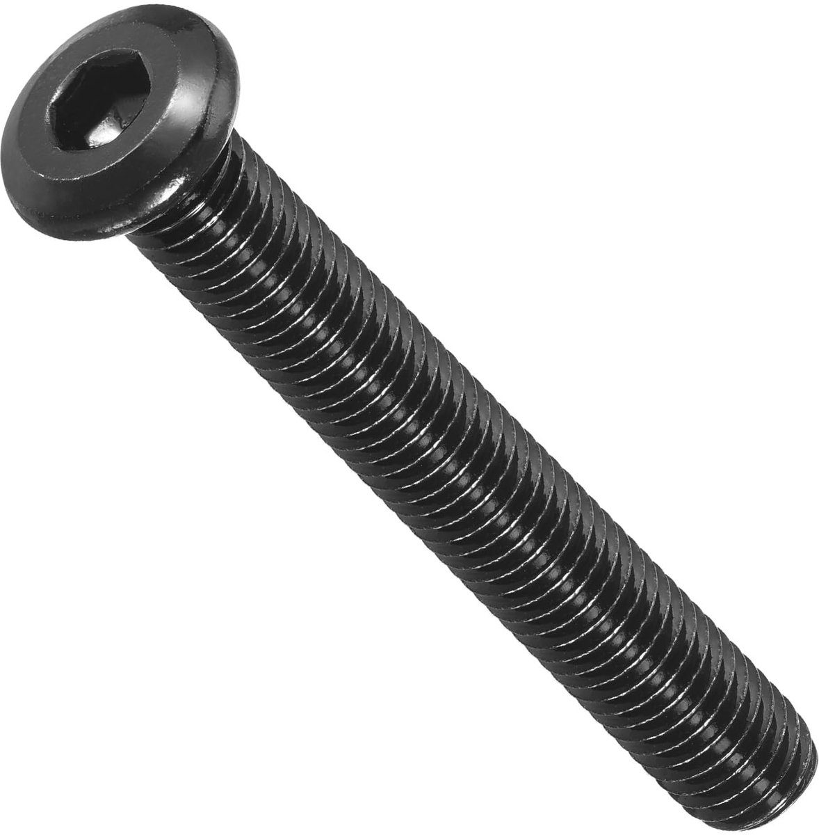 Dailygoods - Inbusschroeven met Platte Kop, M8 - 1,25 x 65, 10 stuks