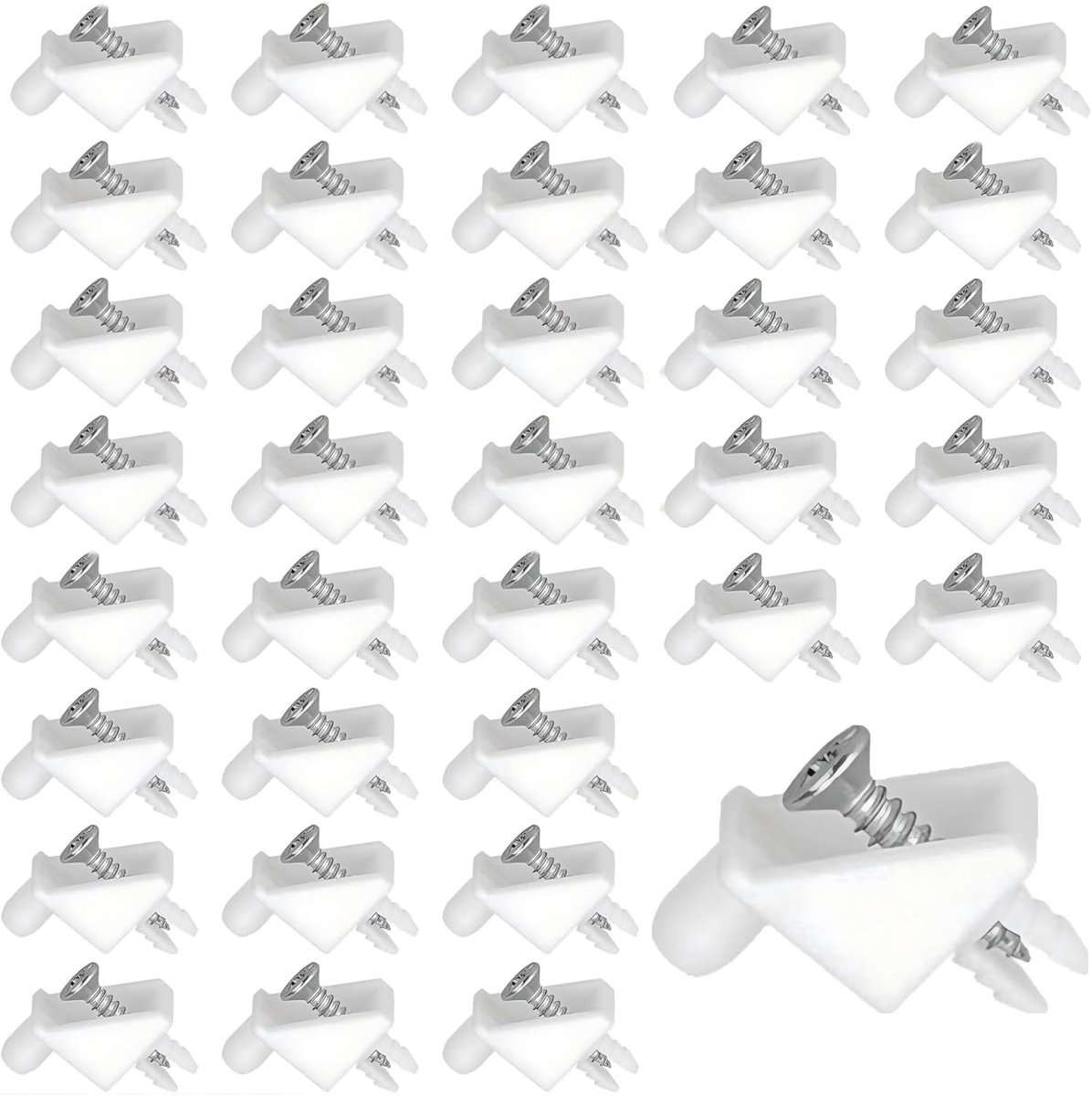 Vervangende shelf supports voor PAX en KOMPLEMENT - 150 stuks, witte steunen voor planken, duurzame en stevige ondersteuning