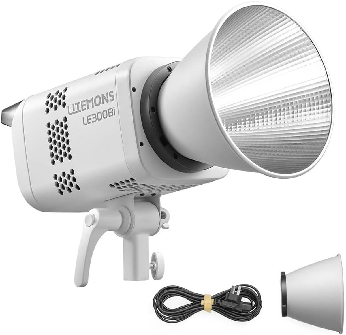 Thijox - Godox LE300Bi LED-videolamp 315W met Bowens-houder, continu licht, 2800K-6500K, CRI 98, 11 FX-effecten voor fotografie, video-opnames en live