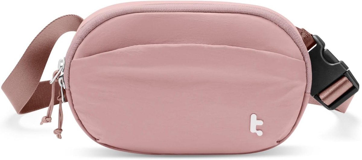 Thijox - 1.5L Klein Heuptasje met RFID-bescherming, Lichtgewicht Borsttasje voor Vrouwen en Mannen, Verstelbare Riem, Waterafstotende Riemtas voor Rei