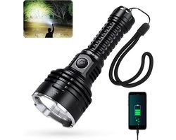 Thijox - Wurkkos TS30S PRO Zaklamp 6000 Lumen, Oplaadbare LED Tactische Zaklamp met SBT90.2 LED, IP68 Waterdicht, Bereik 1086m, Ideaal voor Kamperen e