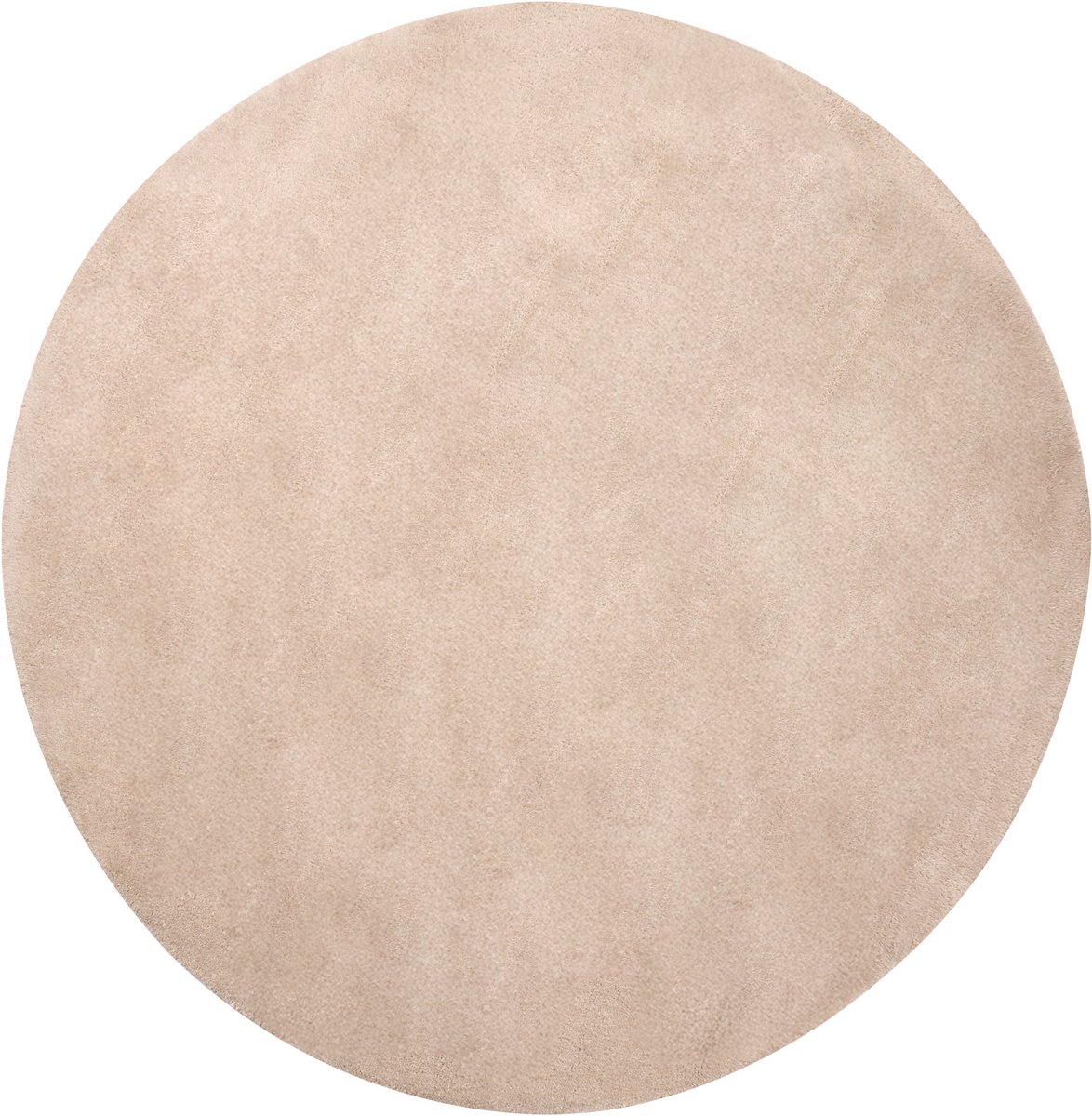 VASCO - Vloerkleed - Beige - 140 x 140 cm - Wol