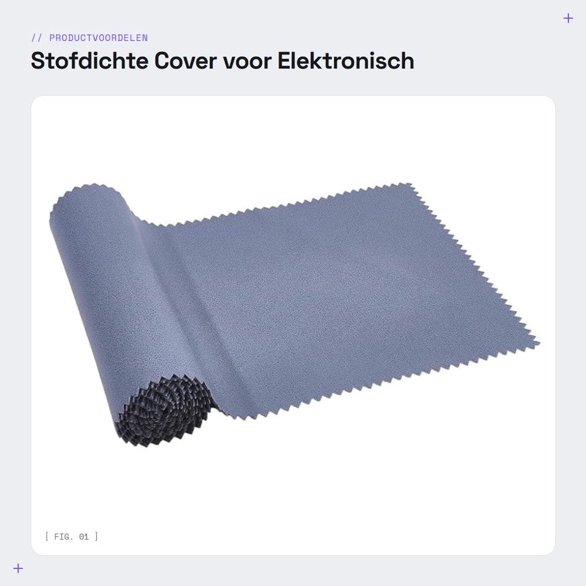 Inovra - Stofdichte Cover voor Elektronisch Toetsenbord