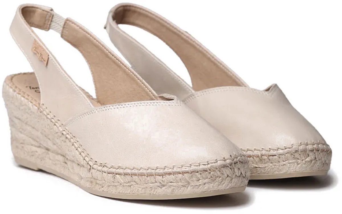 Toni Pons Termal Wedge Espadrilles Beige EU 40 Vrouw