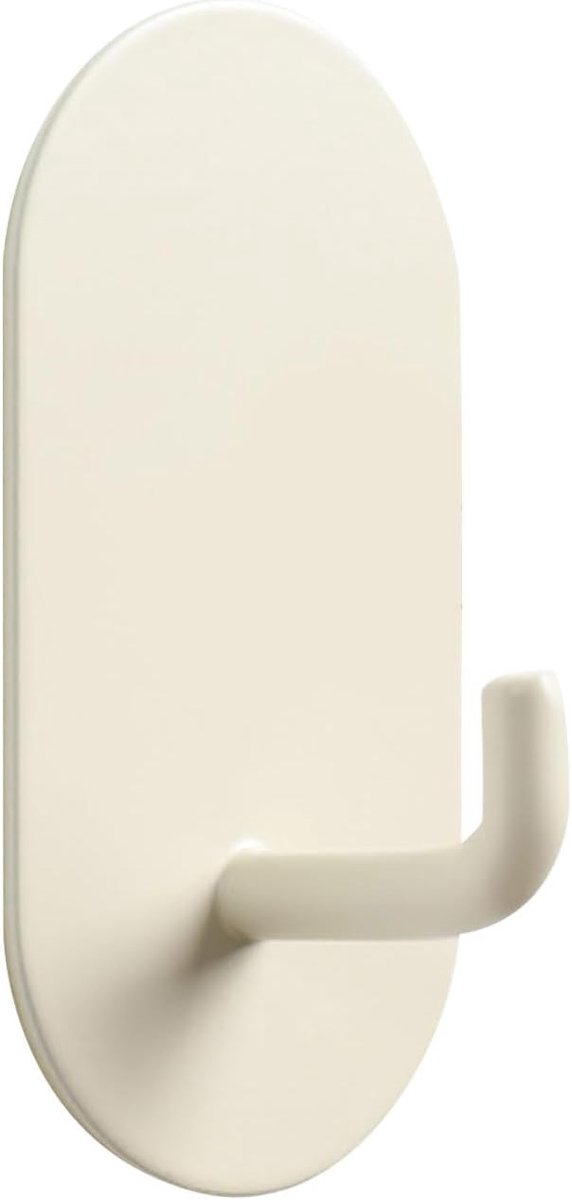 Premium Achterdeur Haak met Sterke Lijm, Mat Zwart, Eenvoudig in Gebruik, Ideaal voor Badkamer of Keuken, Waterdicht en Stevig, Perfect voor Organisatie en Opberging