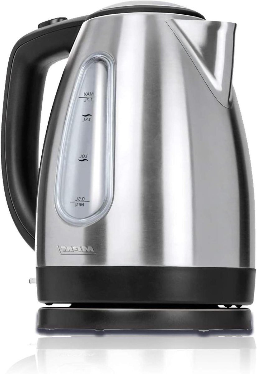 Elektrische Waterkoker - Snel Koken - Warme Dranken - BPA-vrij Roestvrij Staal - 17 Liter - Zilver