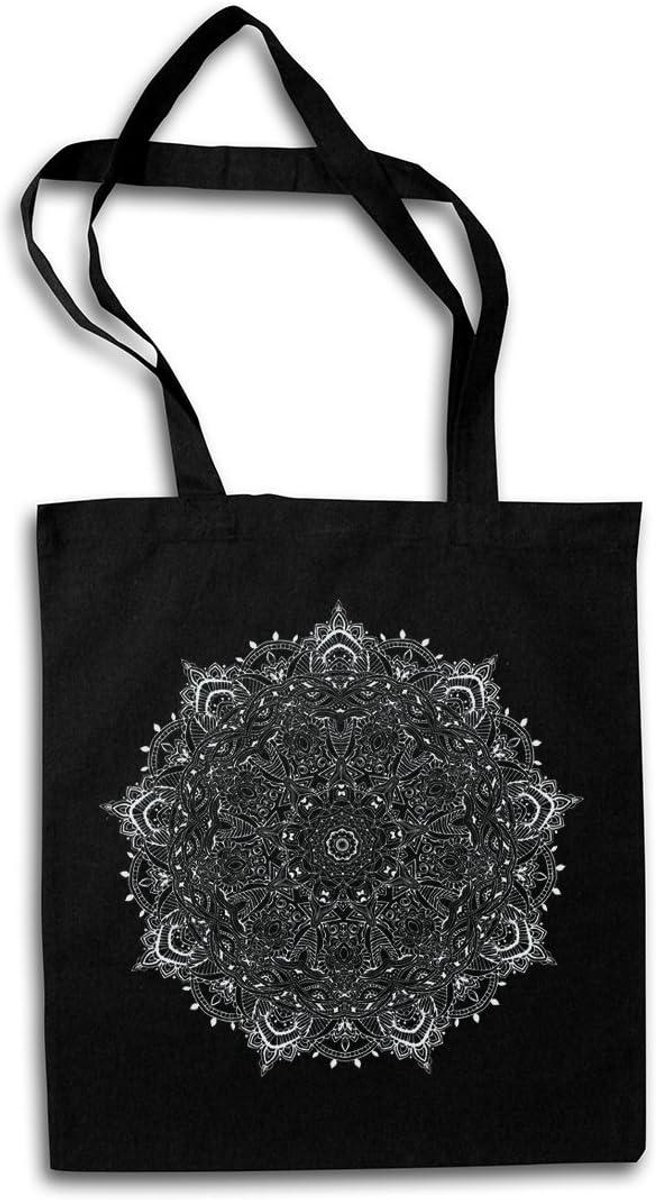 Draagtas - Schoudertas boodschappen - Dagelijkse boodschappen - Katoenen kwaliteit - 38 x 42 cm - Zwart