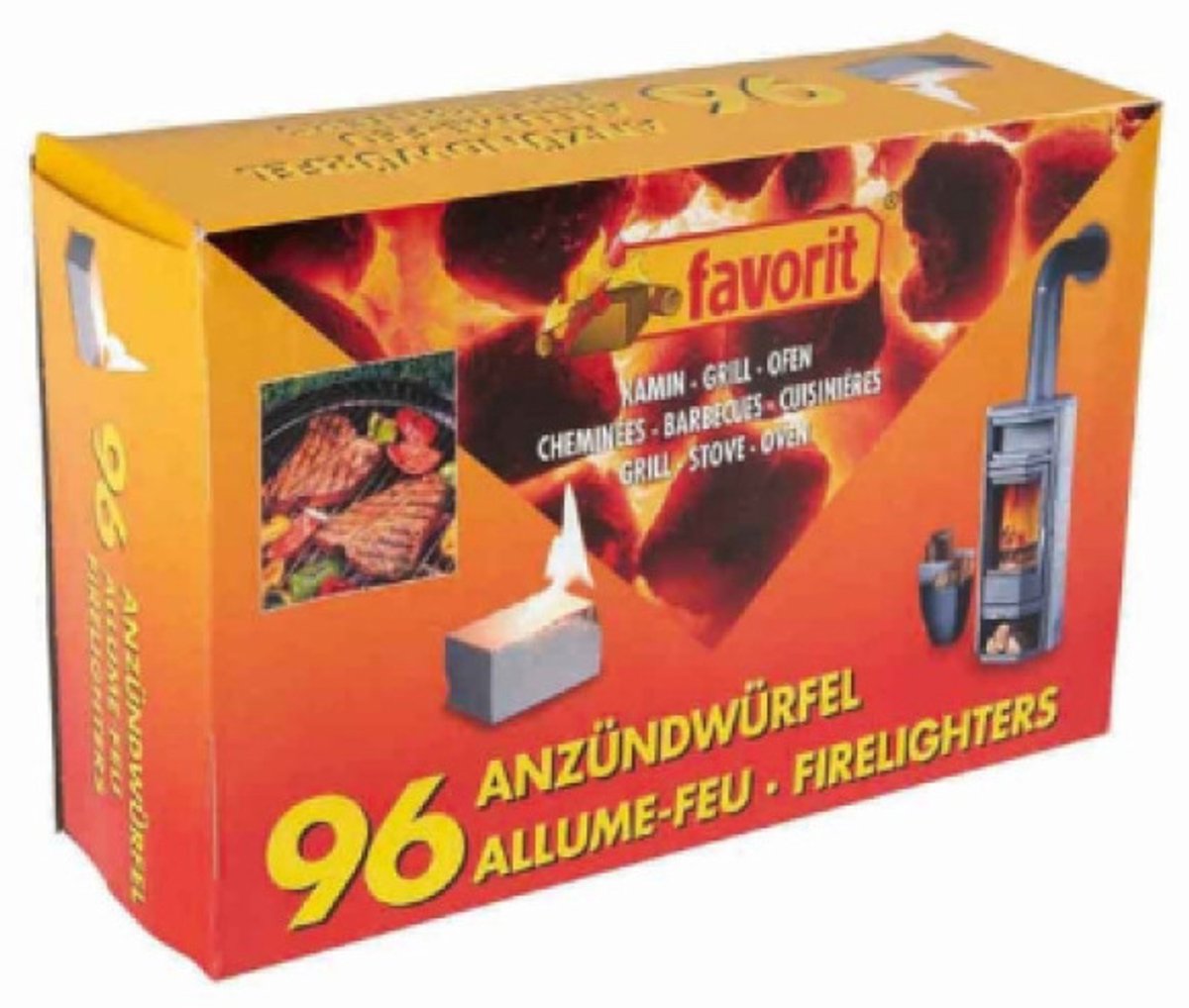 Favorit FAV Aanmaakblokjes wit 96st