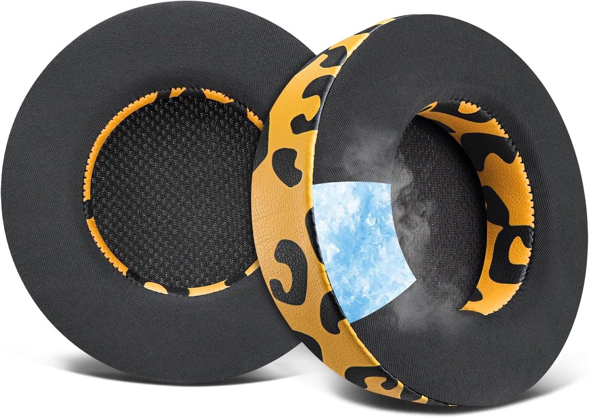Vervangende Cooling Gel Oorkussens voor Gaming Headset, Geluidsisolerende Schuim, Extra Dikte en Comfort