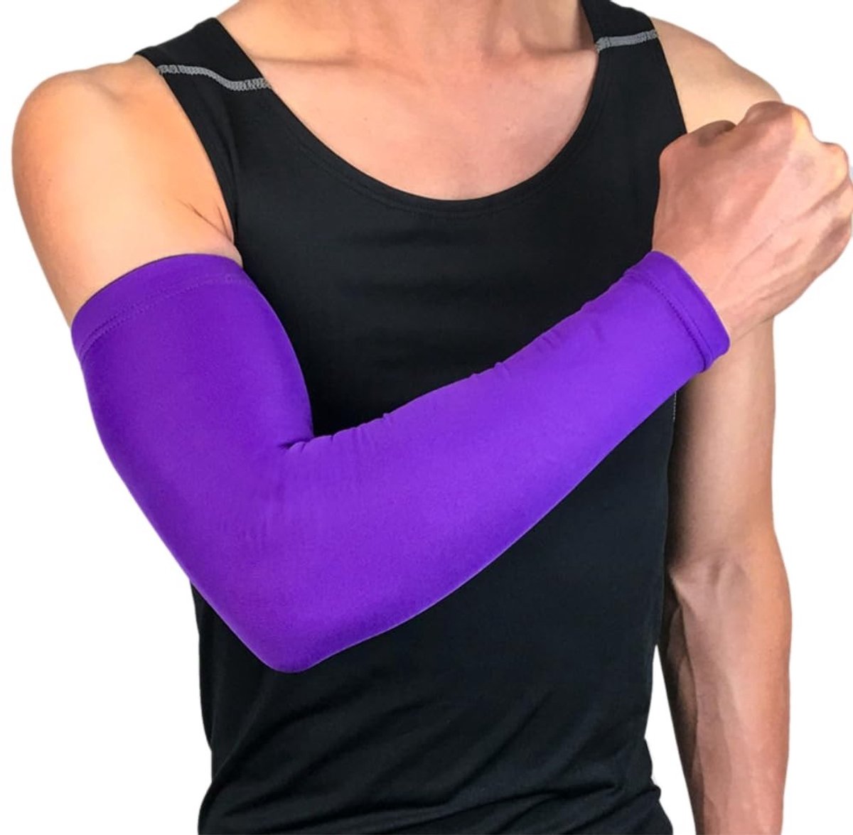 Dailygoods- Armwarmers Dames - Compressie Mouwen - UV-Bescherming - Sneldrogend - Zweetabsorberend - Hoogwaardige Spandex - Armkappen