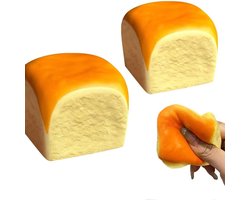 Speelvriendelijke Brood Squishy / Knijpbal / Stressbal | Slowrising | Anti Stress Speelgoed | Tik-Tok Fidget - Brood