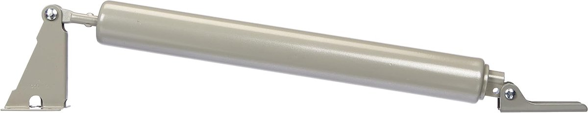 Pneumatische Deursluiter - Automatische Deurcloser - Deuren Sluiten - Instelbare Snelheid - 404 cm Lengte - Grijs
