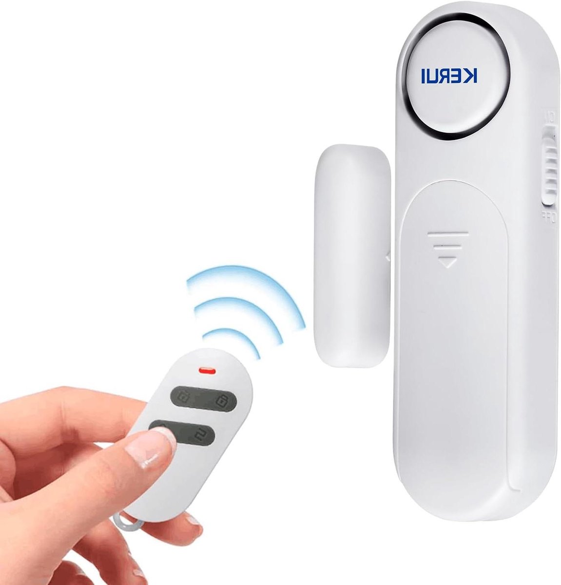 Deuralarm Raamalarm - Contact Sensor - Huis Beveiligen - 120 dB Sirene - 100m Bereik - Multi