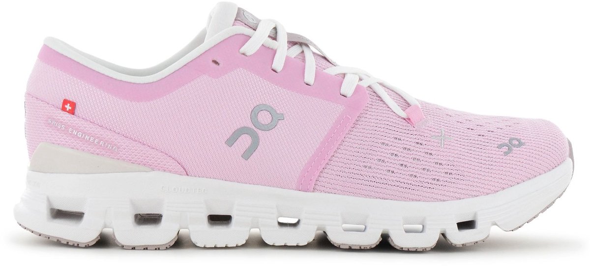 ON Running Cloud X4 - Dames Sneakers Fitness Schoenen Petal-Sand 3WE30073561 6 , Maat: EU 40 US 8.5