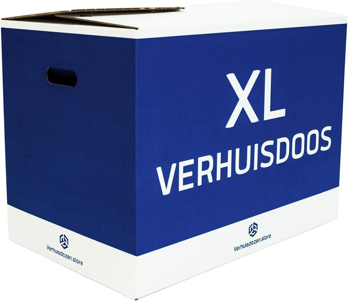 Dailygoods- Verhuisdozen XL Professioneel - 10 stuks - 96 Liter - Dubbel golfkarton - Zelfsluitend - Extra stevig - 2 handgrepen - Verhuisbox