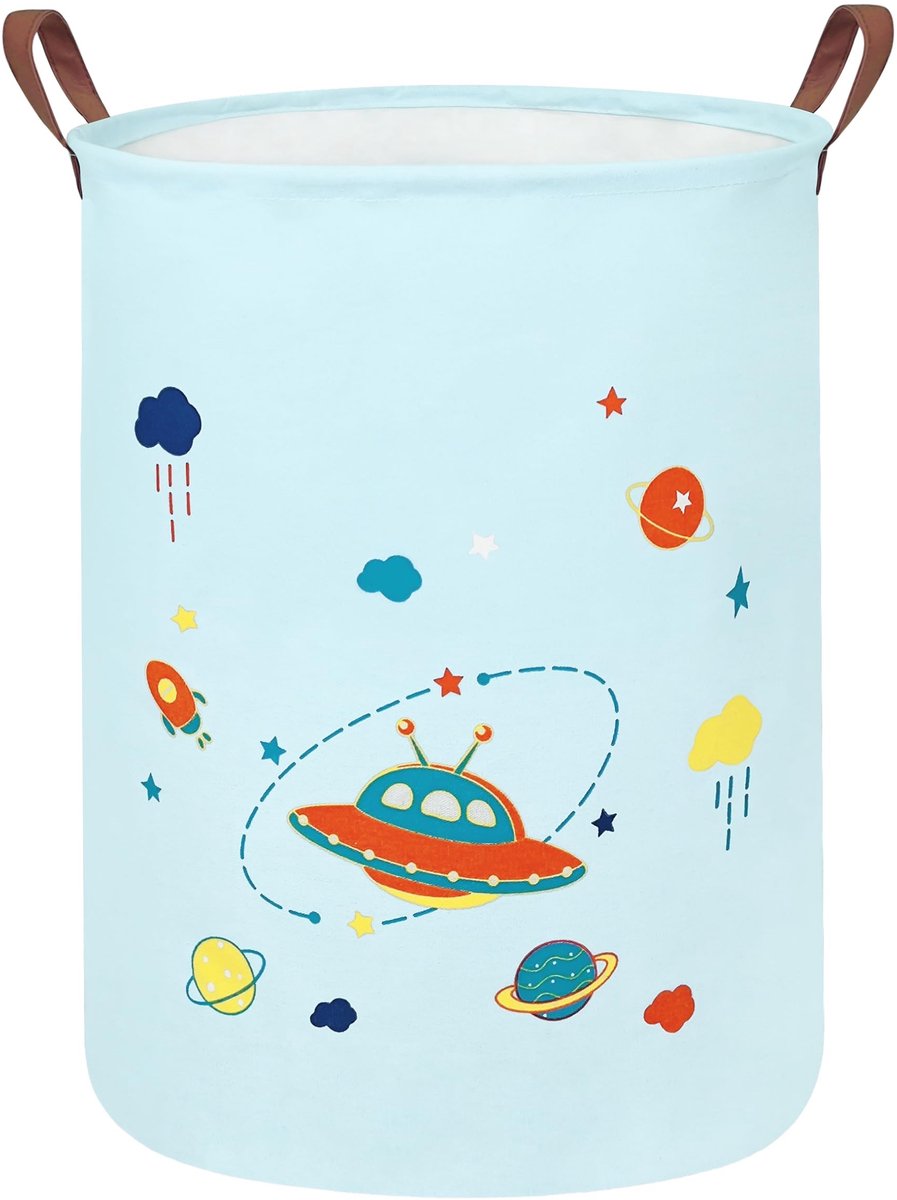Dailygoods- Wasmand Lichtgewicht - Opvouwbaar - Waterdicht - Organizer - 50 x 40 cm - Geschikt voor Speelgoed/Kleding - Opbergmand