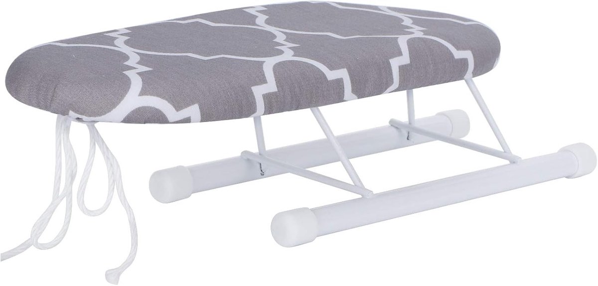 Multifunctioneel Vouwstrijkplank met Afneembare Wasbare Deksel, Ruimtebesparend en Antislip Voetbescherming, Ideaal voor Thuisgebruik en Reizen
